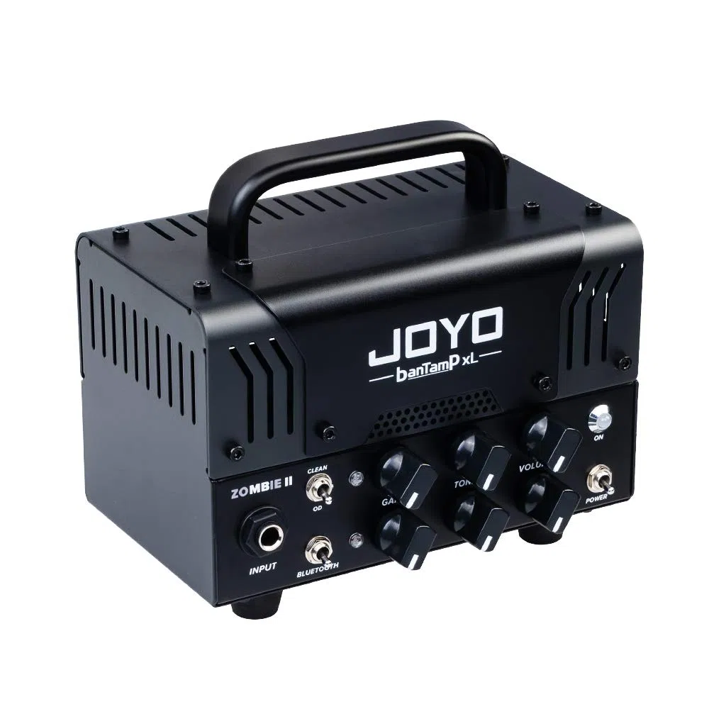 JOYO Zombie II BanTamp XL Serie Mini Amplificador de Guitarra 20W Híbrido de Tubos 2-Canales con Bluetooth (Solo cabezal, se necesita caja)