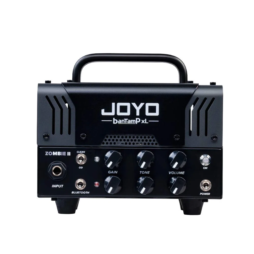 JOYO Zombie II BanTamp XL Serie Mini Amplificador de Guitarra 20W Híbrido de Tubos 2-Canales con Bluetooth (Solo cabezal, se necesita caja)