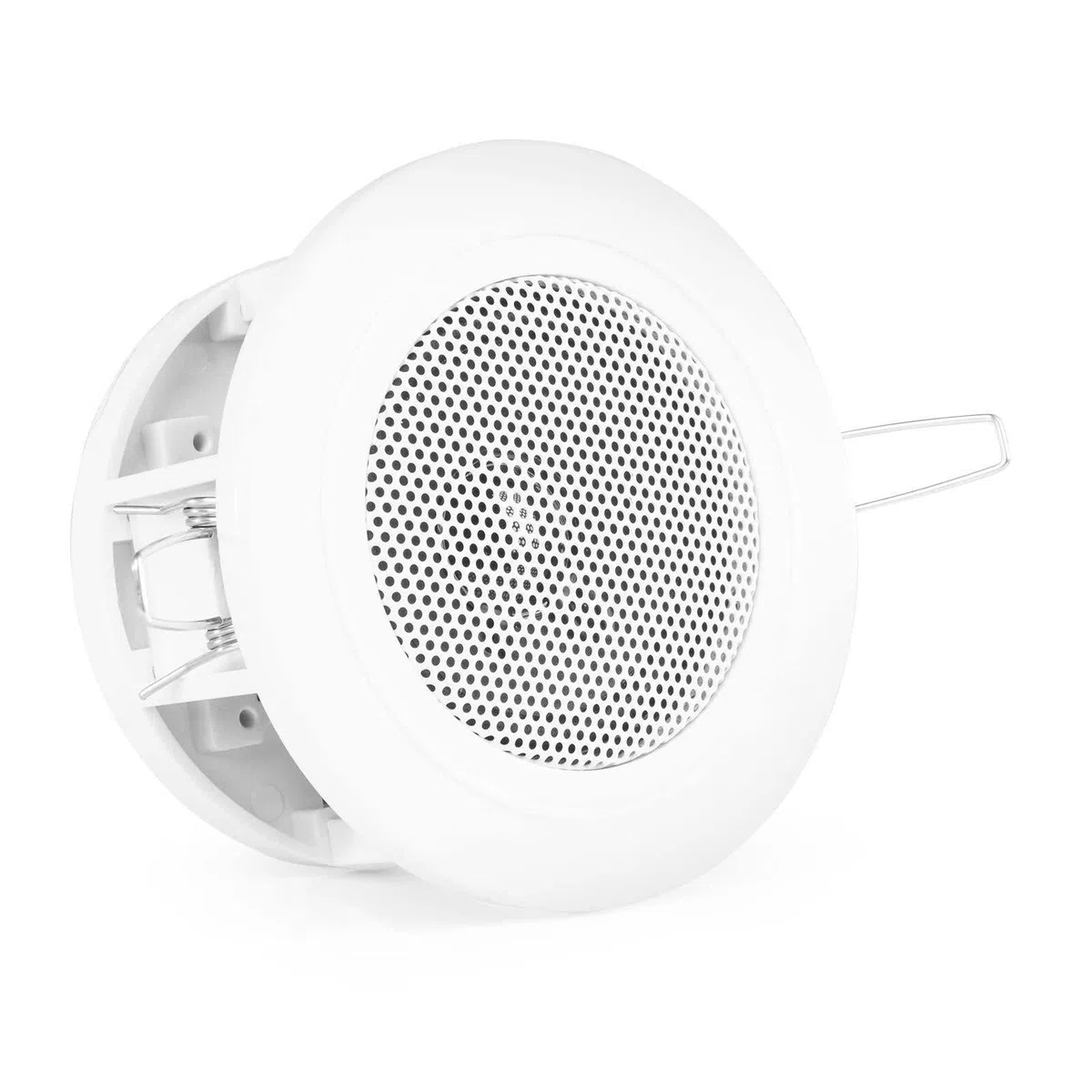 Power Dynamics CSBA3L Altavoz empotrable de Techo de 30 vatios, 8 ohmios, 3 Pulgadas, Speaker pasivo y Compacto, Ideal para transmitir música Ambiental en tu habitación, Color Blanco