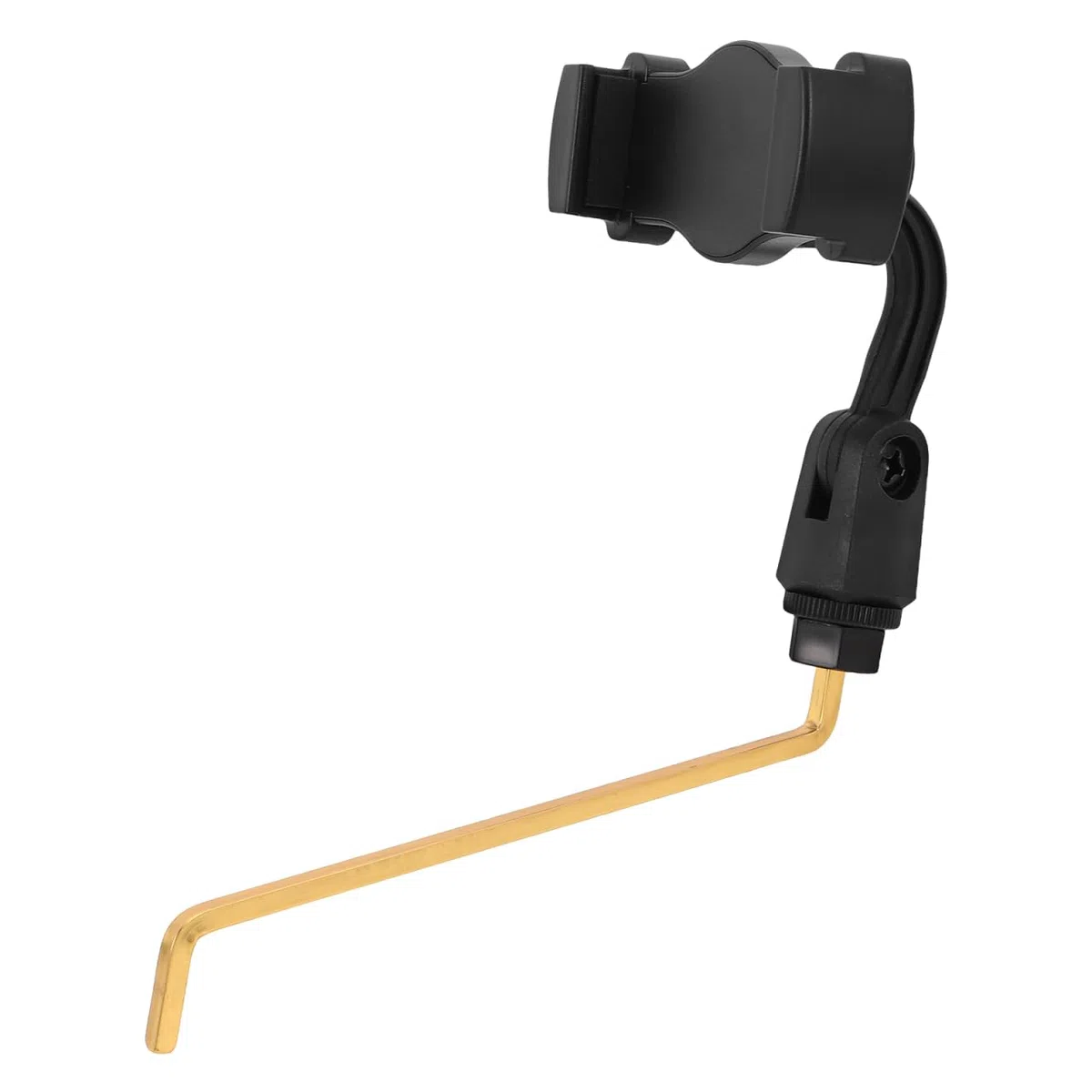 minkissy Soporte para Teléfono y Partituras de Saxofón Clip Ajustable para Smartphone y Tablet Accesorio Portátil y Ligero para Lectura Cómoda Ensayos y Conciertos