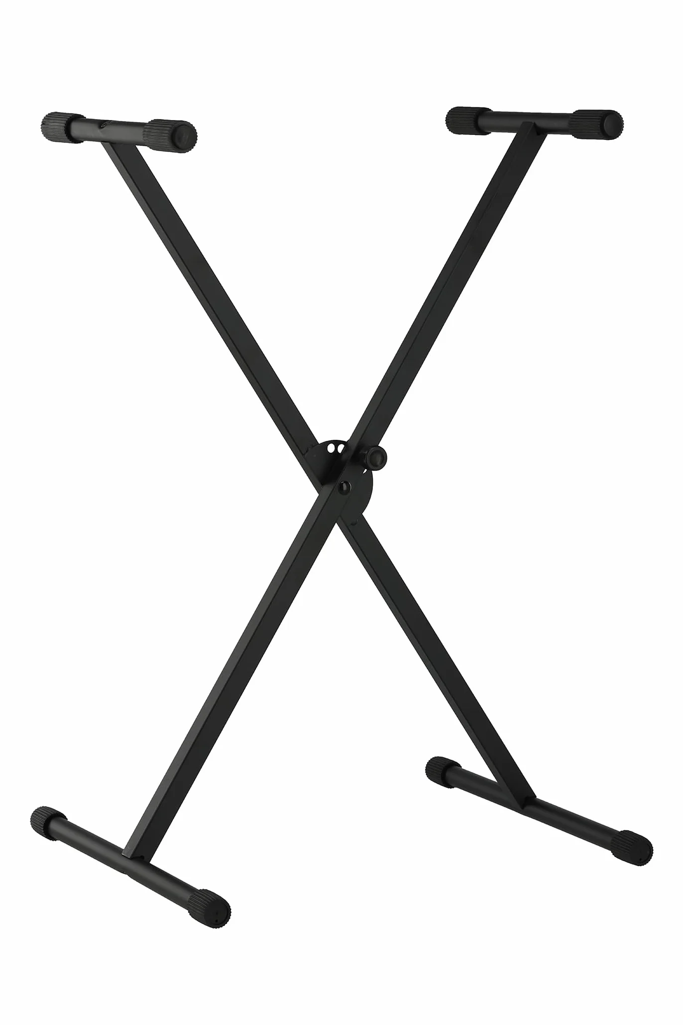 PURE GEWA GEWA F900520 - Soporte de teclado, patas perfil simple, negro, 1 unidad