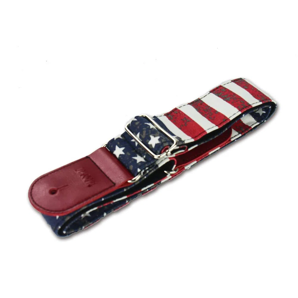 Correa Ajustable para Guitarra,Correa para Guitarra Acústica,Correa Ajustable para Hombro para Guitarra,con 2 púas personalizadas, 2 juntas