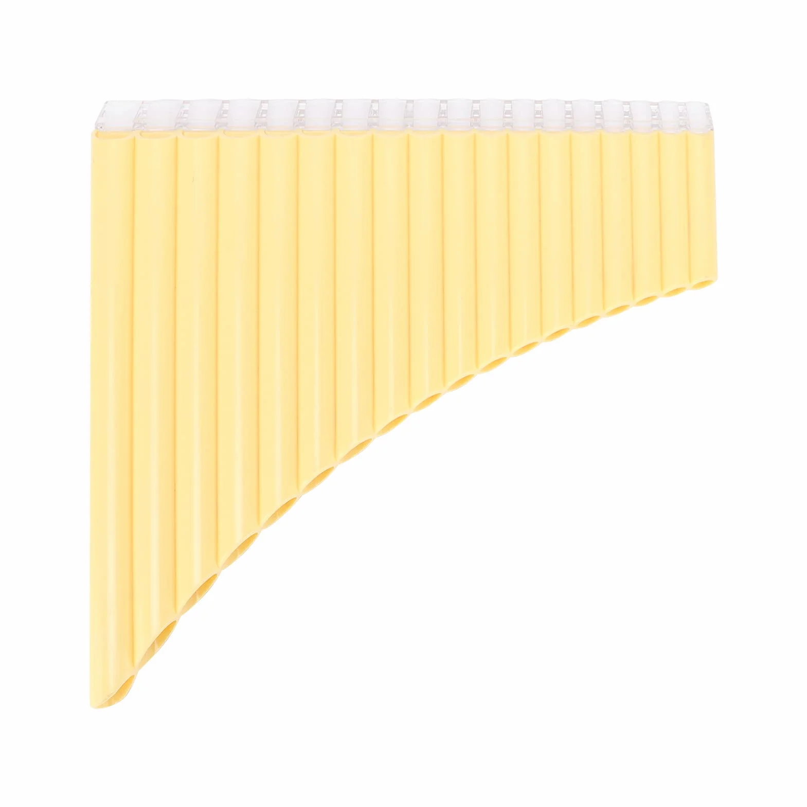 Flauta De Pan De 16 Tubos ,Puede Llevar La Flauta De Pan Donde Quiera Que Desee Flauta De Pan Fácil De Aprender Y Tocar Pruebas Rigurosas Con Material ABS Para Música(amarillo)