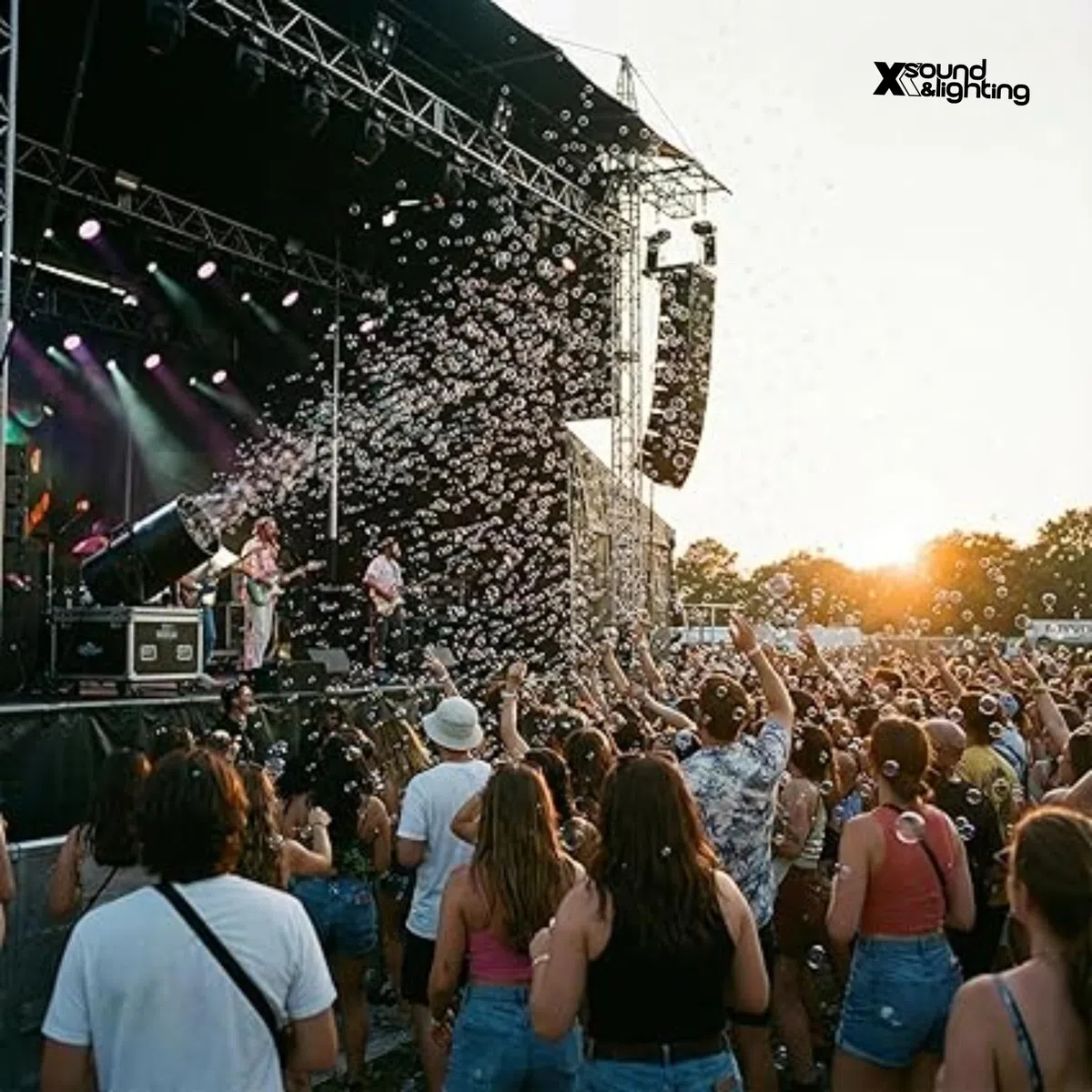 X SOUND & LIGHTING Líquido para Máquinas de Burbujas, Líquido de Burbujas, Jabon para Máquina de Burbujas, Efecto Pompas, Fiestas, Discoteca y Eventos Party