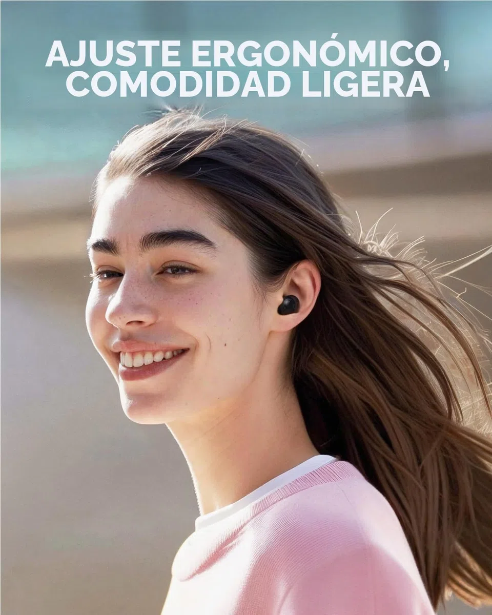 Soundcore A30i de Anker, Auriculares con Cancelación de Ruido, Diseño Elegante en Forma de Lápiz Labial, Diminutos, Ligeros y Cómodos, 24 Horas de Reproducción, IP54, Inalámbricos, Bluetooth 5.4