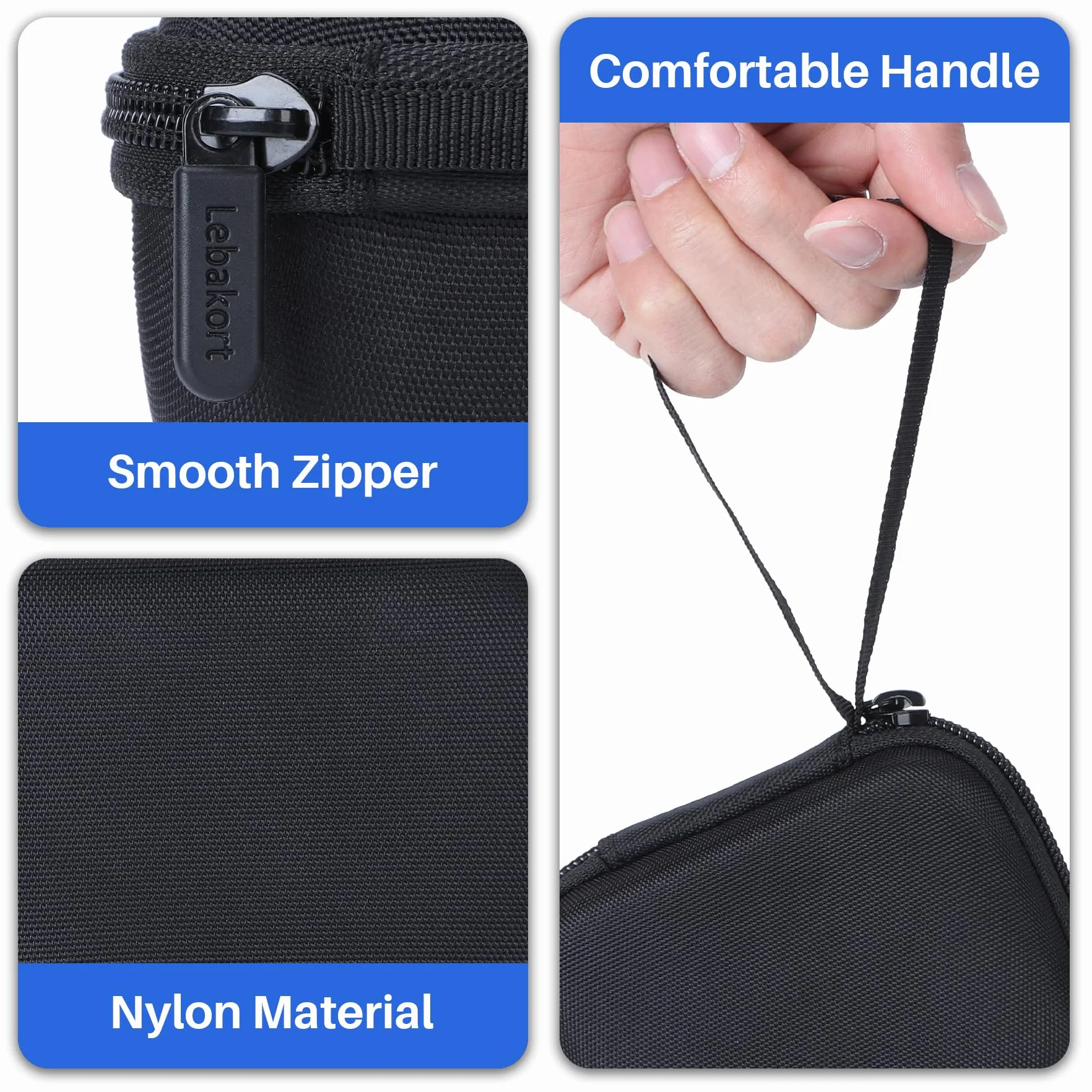 Lebakort Duro Caja Estuche Funda para Zoom Q2n 4K Grabadora portátil