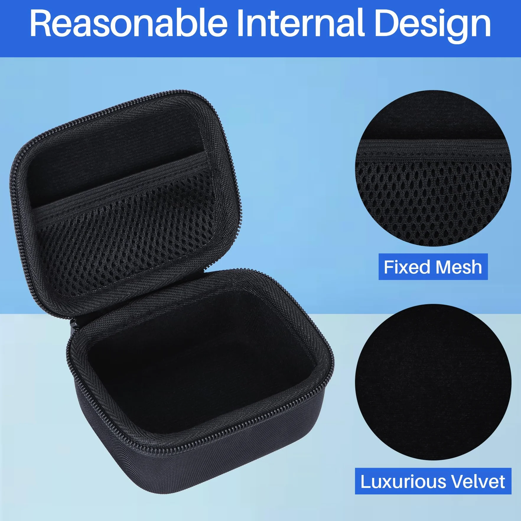 Lebakort Duro Caja Estuche Funda para Zoom Q2n 4K Grabadora portátil